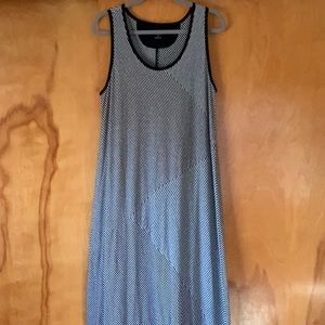 Calvin Klein striped maxi dress!